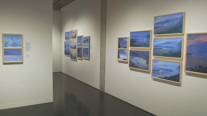 Cordova-based artist paints glaciers retreating