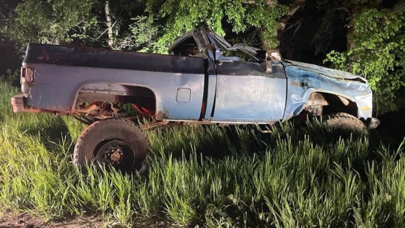 Authorities say a 16-year-old driver is lucky to be alive after a rollover crash that happened...