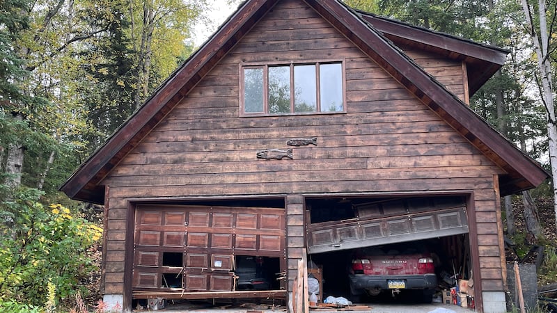 A bear broke into this Rabbit Creek garage Sunday night