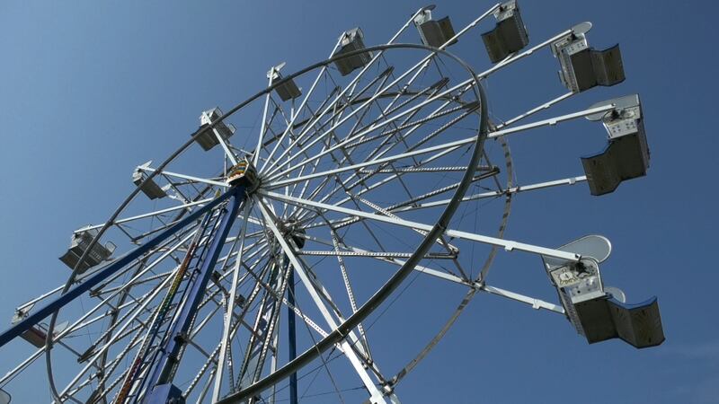 Ferris wheel at the 2023 tanana valley state fair