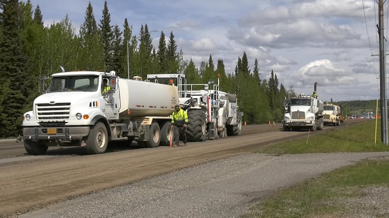 The area of Chena Pump Road, Chena Ridge Road and Geist Road in Fairbanks is seeing road work...