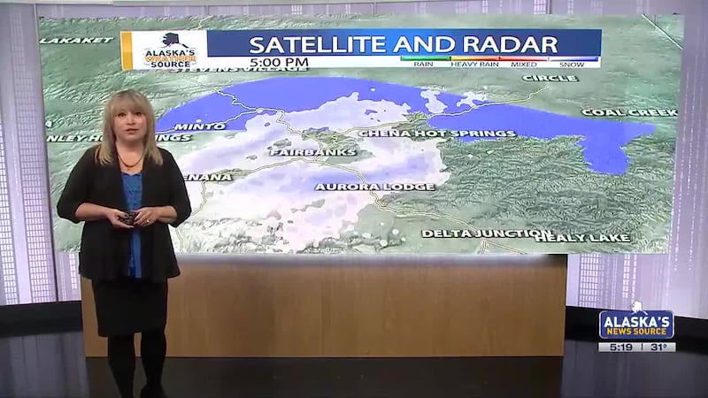 Perfect sunset conditions expected for Southcentral