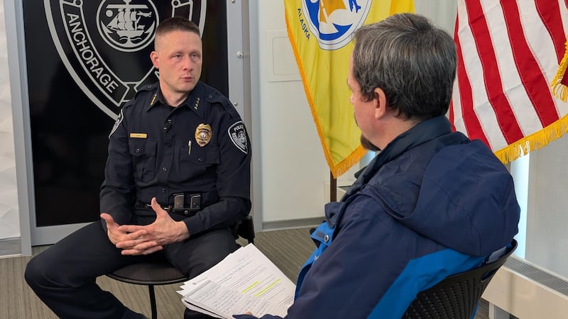 Anchorage Police Chief Sean Case reflects on nearly one year in his role as chief after being...