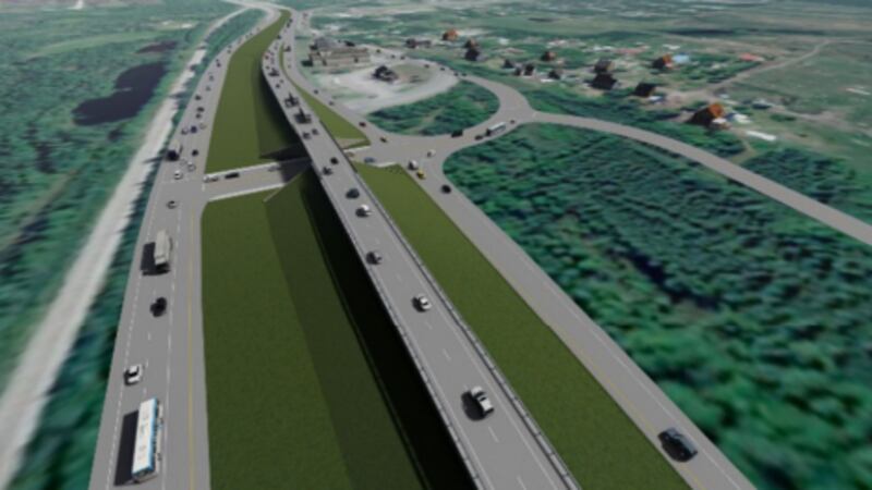 Design for Richardson Highway 351 Interchange