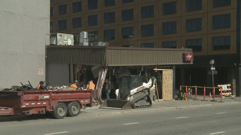 Anchorage Pel'Meni restaurant in shambles after vehicle crashes into building