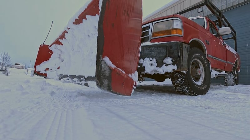 ‘We love when it snows’: Anchorage plow companies thrive this winter