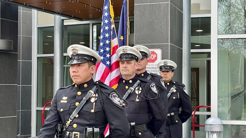 Alaska Dept. of Public Safety hosts the annual Alaska Peace Officer Memorial Ceremony.