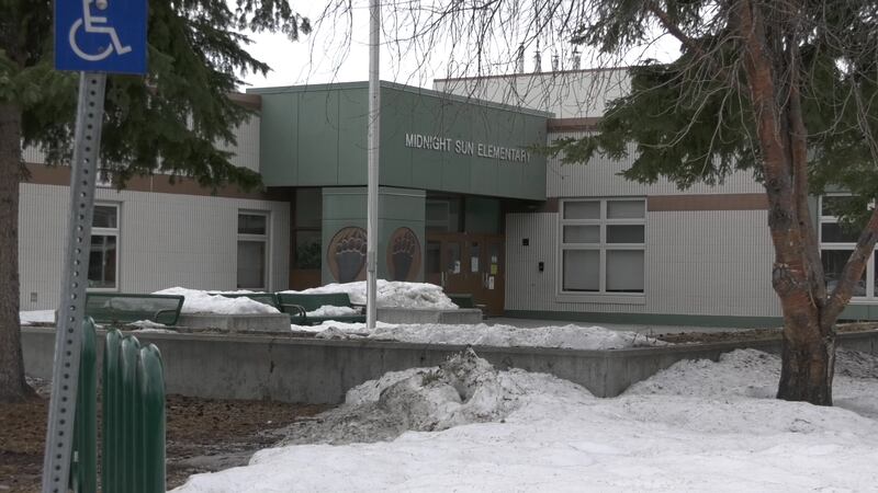 Under the current plan, Midnight Sun Elementary School will house a satellite office for BEST...