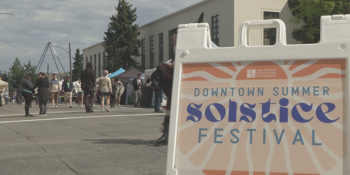 Thousands anticipated to join in Downtown Anchorage Summer Solstice celebrations