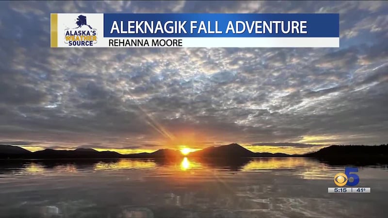 Active weather across most of the Last Frontier