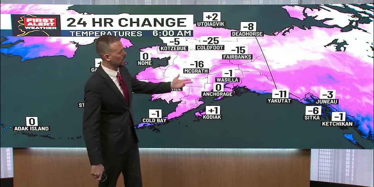 Snow remains for Southeast, with temperatures 15 to 30 degrees below ...