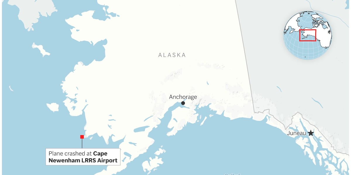 NTSB: Western Alaska radar site crash occurred on second landing attempt; eight dead