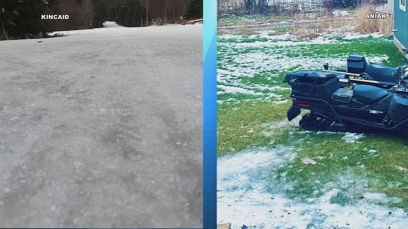 Kincaid (left) is about the only skiable trial in the Anchorage-area while Western Alaska has...