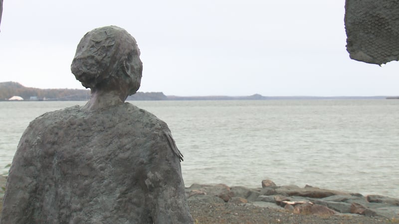 NOAA is asking the public to call (877) 925-7773 if they spot the whale floating or on land.