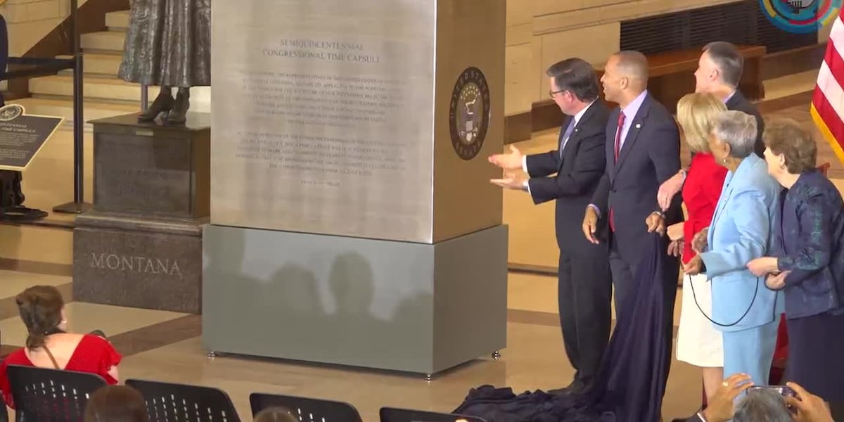 DC lawmakers unveil semiquincentennial time capsule