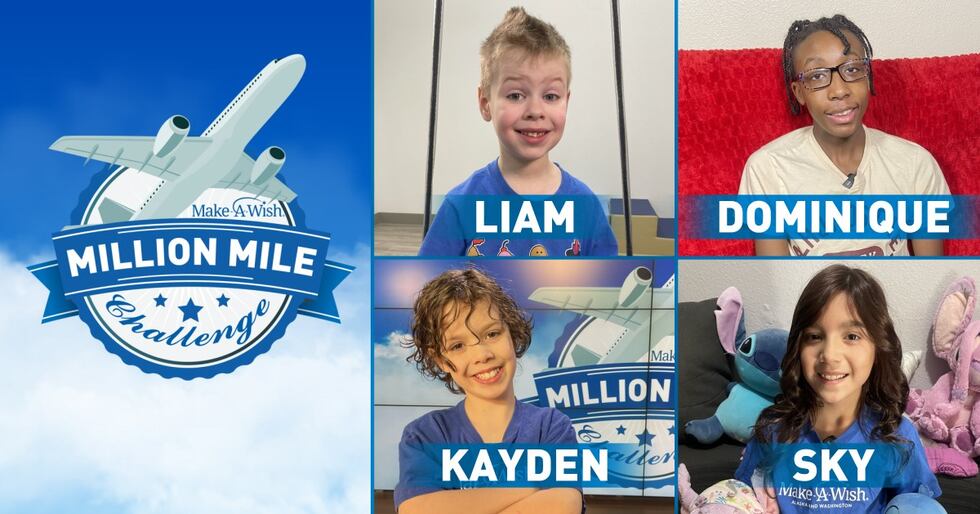 Today kicks off the Million Mile Challenge with Make-A-Wish Alaska.