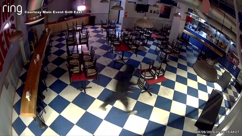 Several businesses were broken into early Wednesday morning in a northeast Anchorage business...