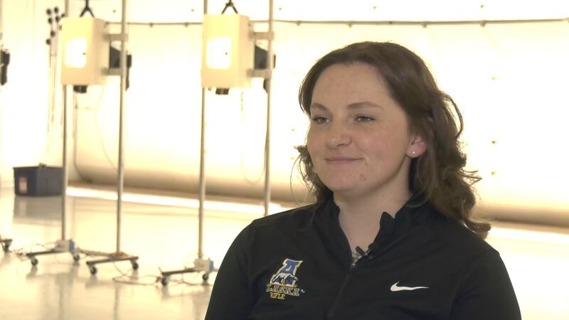 Randi Loudin, the new head coach of the Nanook rifle program.