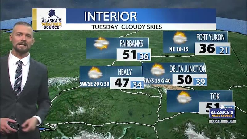 April showers give way to 50s later this week