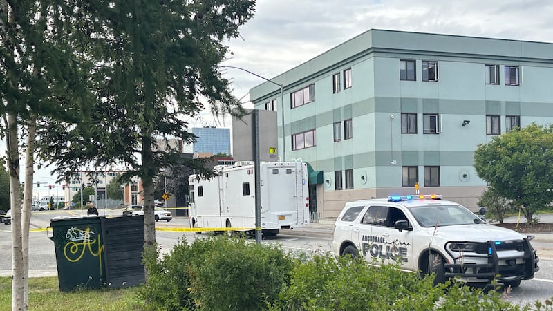 Anchorage police are investigating an officer-involved shooting on East Ninth Avenue.