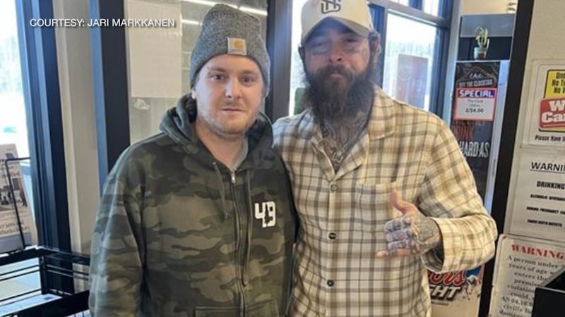 Post Malone spotted in Ester.