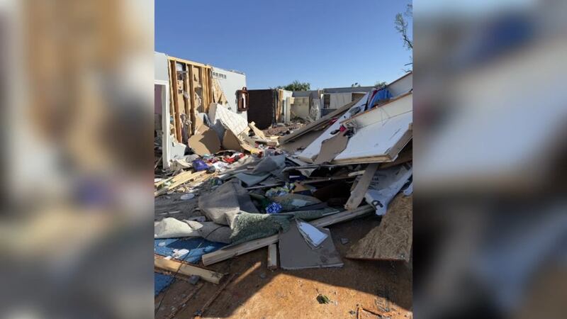 The Wells family's dream home was destroyed by an EF-3 tornado as they hid in the closet. They...