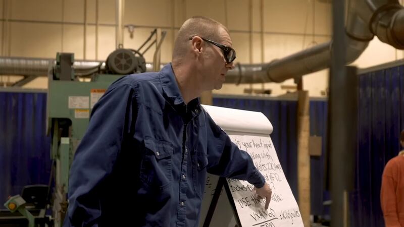 2026 Alaska Teacher of the Year Pete Daley instructing students