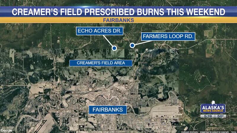 Creamer’s Field prescribed burns this weekend