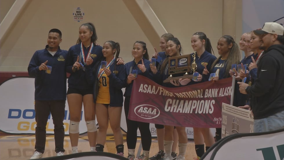 Unalaska capped off a perfect season with its second straight 2A volleyball state title.