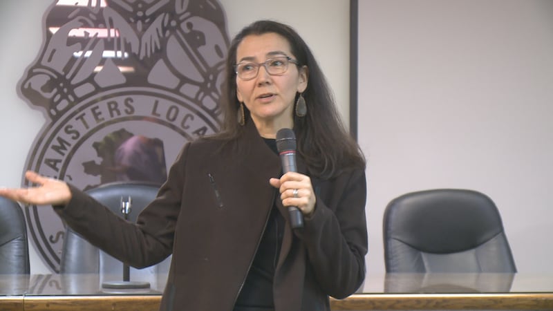 Rep. Peltola started off the roundtable calling the Albertson-Kroger merger a 'no laughing...