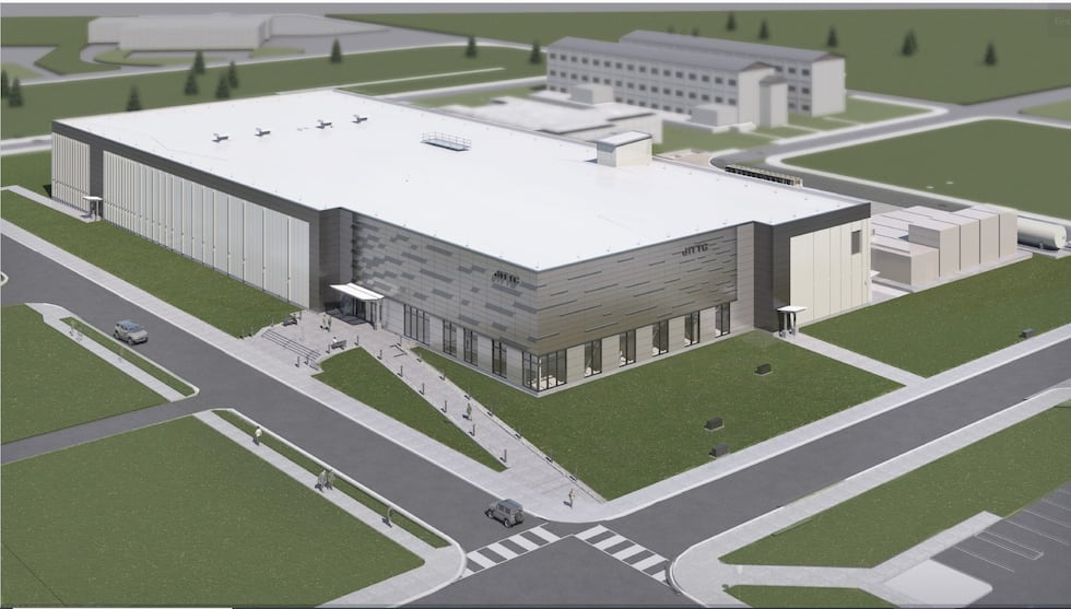 Rendering of Joint Integrated Test and Training Center coming to JBER.