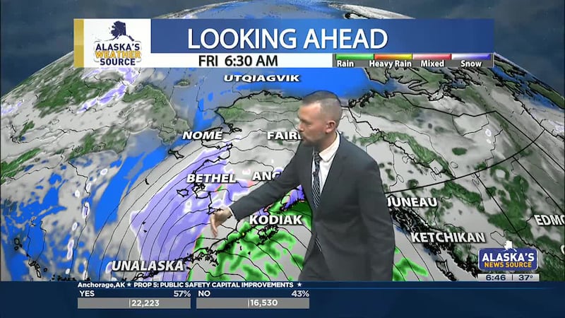 Growing confidence of blizzard conditions and heavy snow for the Aleutians