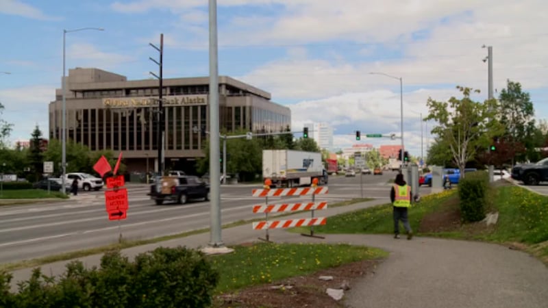 Construction of a new Marriot hotel caused road closures in Midtown over the weekend.