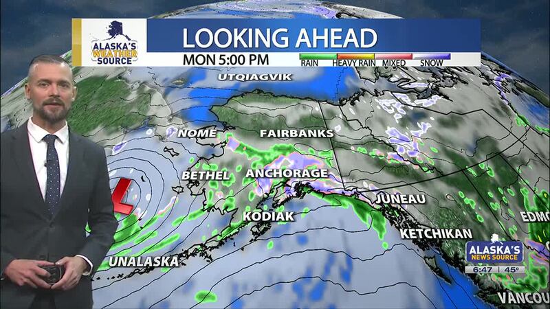Rain returns, with slightly cooler weather this week