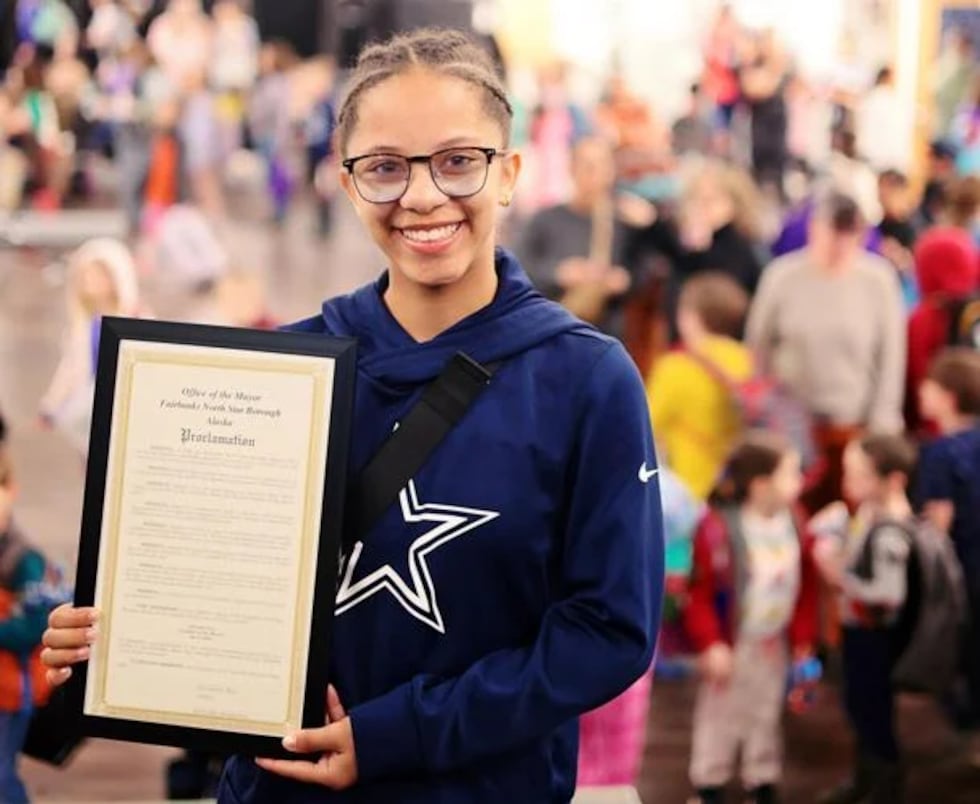Discovery Peak Charter 6th Grader wins inaugural Fairbanks Mayor’s Student of the Month