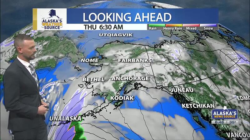 Winter storm and blizzard conditions for parts of Southwest Alaska and Eastern Aleutians