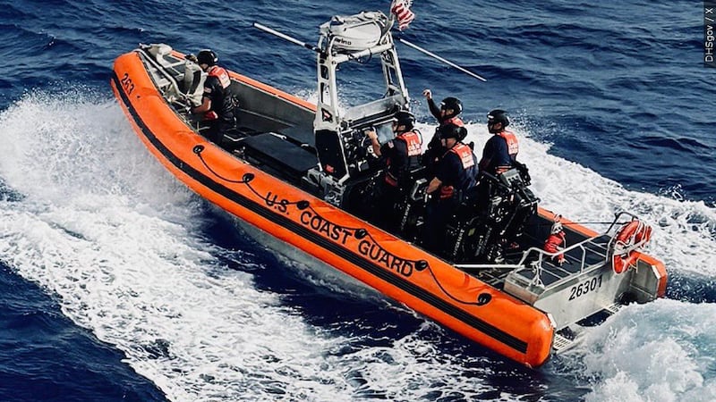 The U.S. Coast Guard has launched a search for a missing jet after air traffic controllers...