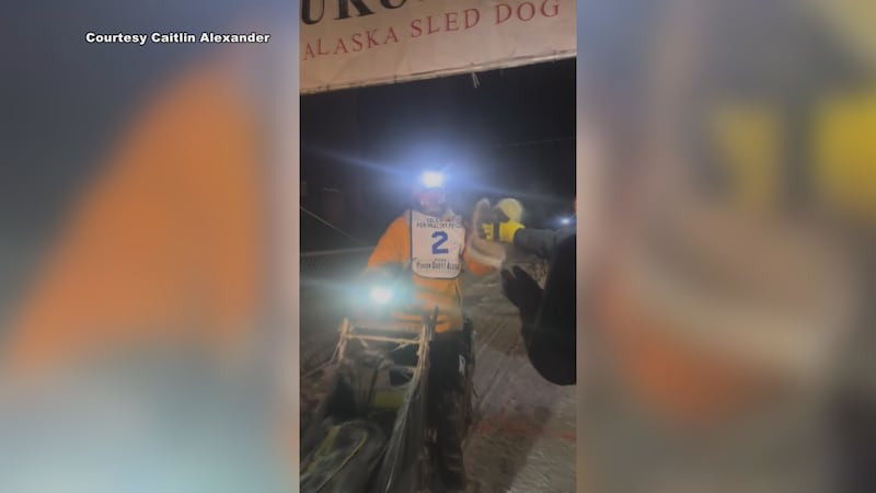 Lauro Eklund - Yukon Quest Alaska finish