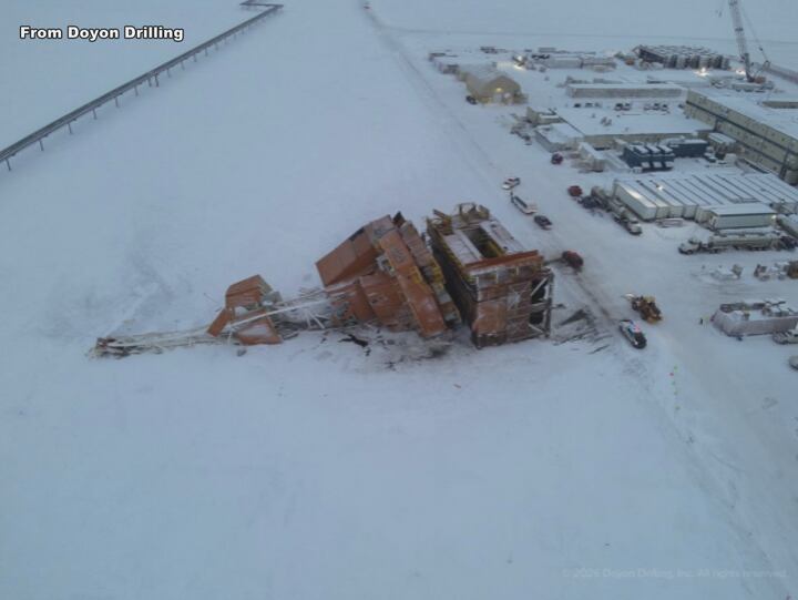 Land Rig Disasters ConocoPhillips execs call Doyon oil rig destruction a ‘sad day,’ but no ...