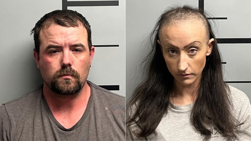 Annie Caler, 28, and Daniel Caler, 34, were arrested on May 9 by the Bentonville Police...