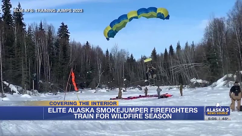 Alaska smokejumpers prepare for intense wildfire season