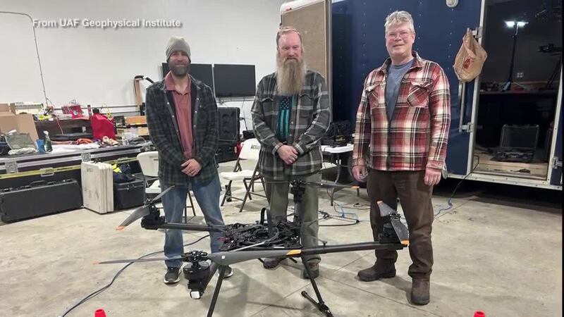 Team of researchers from the University of Alaska Fairbanks Geophysical Institute