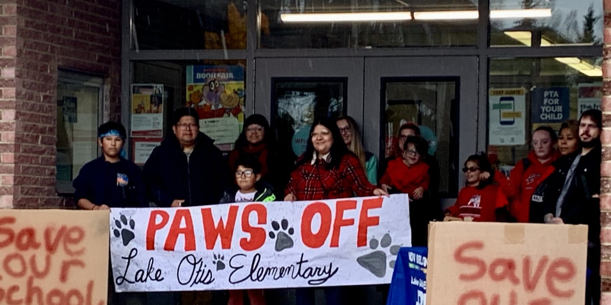 Lake Otis parents urge district not to close their school