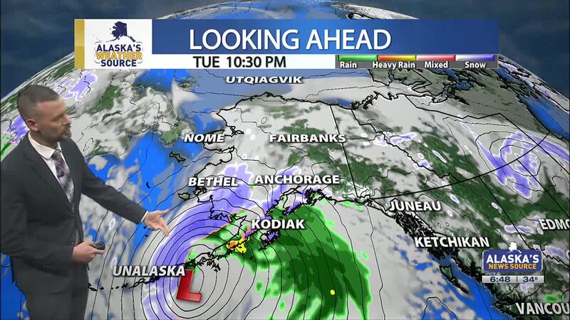Strong storm brings high winds, heavy snow and rain to Alaska
