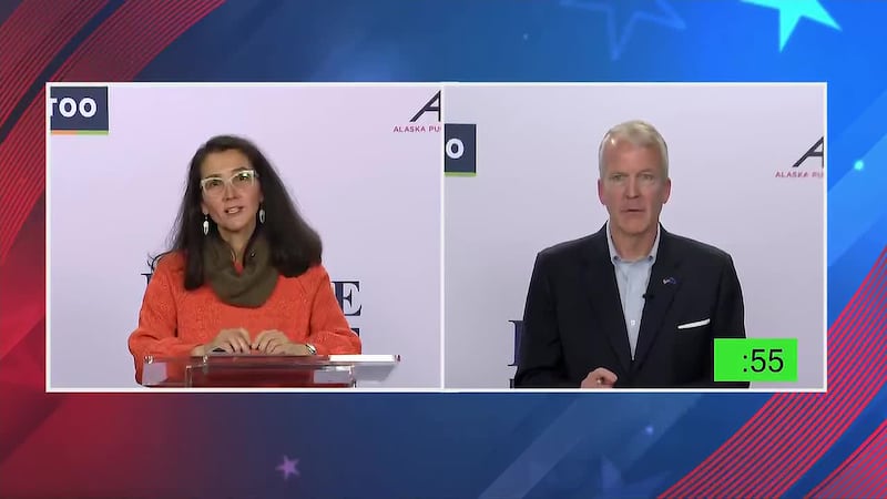 Dan Sullivan and Mary Peltola met live from Anchorage as national Democrats and Republicans...