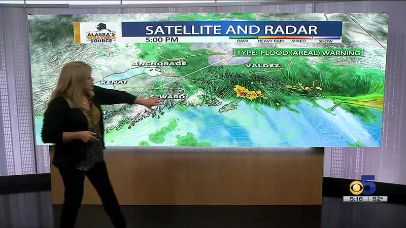 Rain gear needed for Alaska's southern coastline