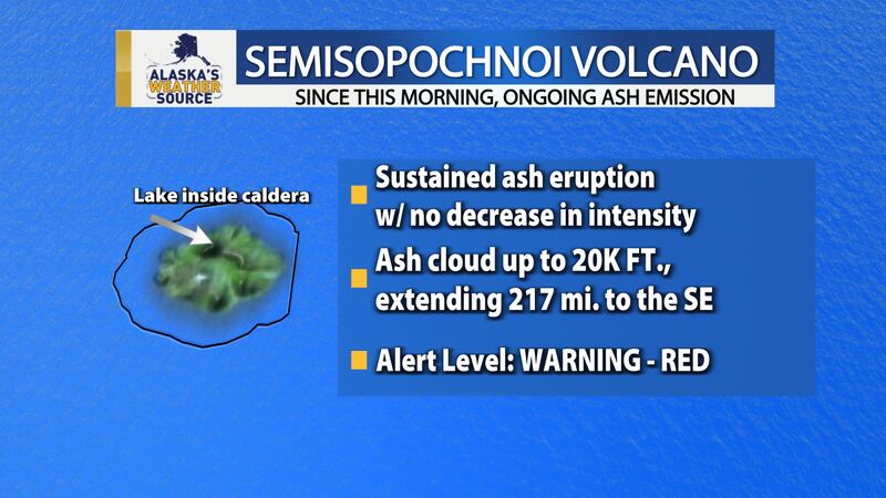 Alert Alaska Science Alaska Volcano Observatory raises alert level for Aleutian Islands ...
