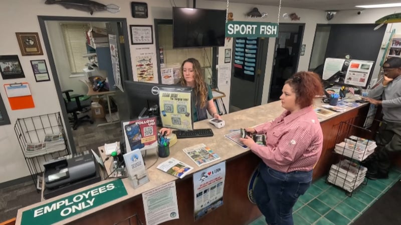 Sport fishing licenses are required for both Alaska residents and tourists.