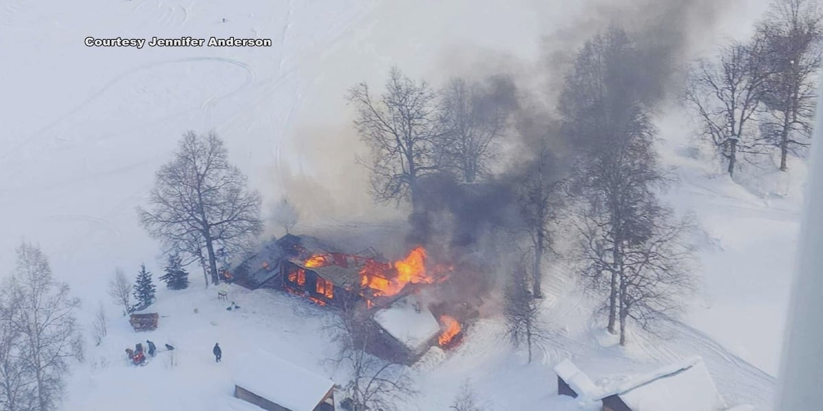 Skwentna’s Shell Lake Lodge heavily damaged by fire