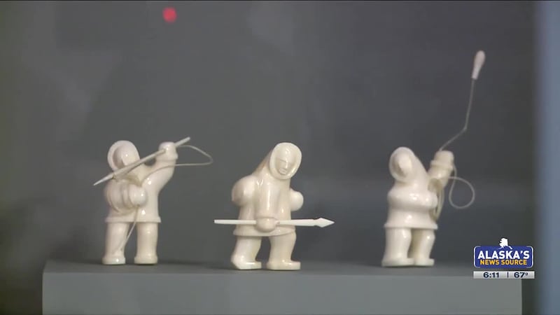 Ivory carvings showcased in Anchorage Museum collection